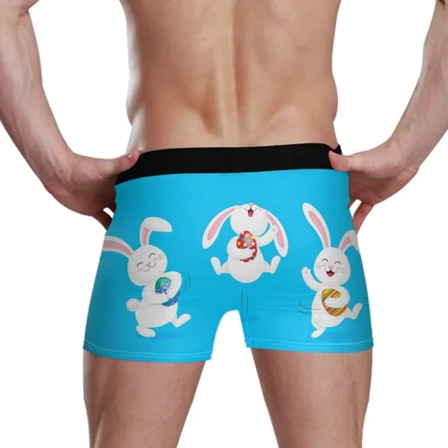 Vista 3 de Calzoncillos tipo bóxer para hombre con máscara y capa de superhéroe sin costuras
