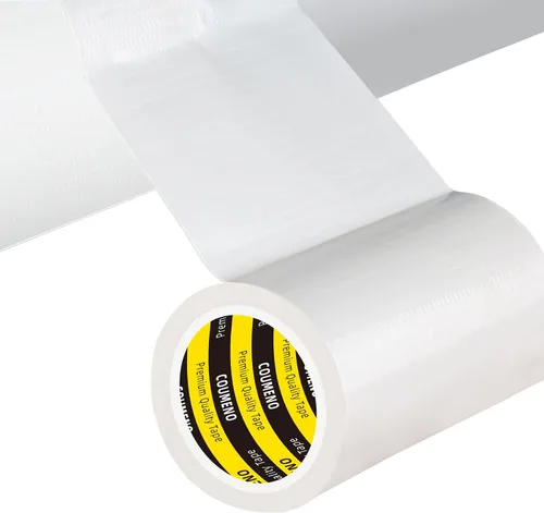 Vista 15 de Cinta de sellado de COUMENO para tope resistente 0.2inX0.4inX33FT adhesiva impermeable para puertas y ventanas, perfecta para bloquear corrientes