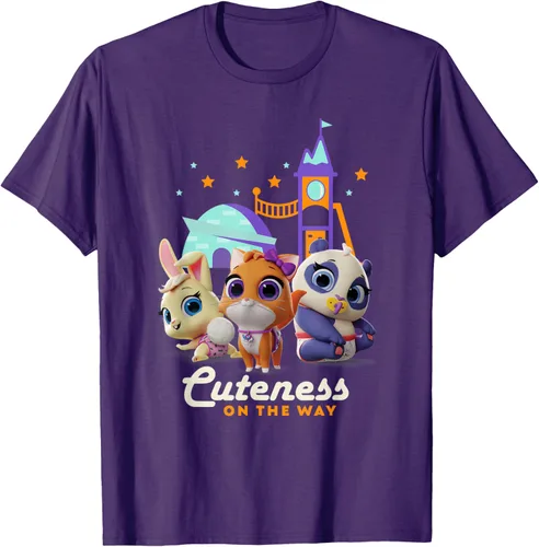 Vista 63 de Disney Camiseta Junior T.O.T.S. Cuteness On the Way Negro