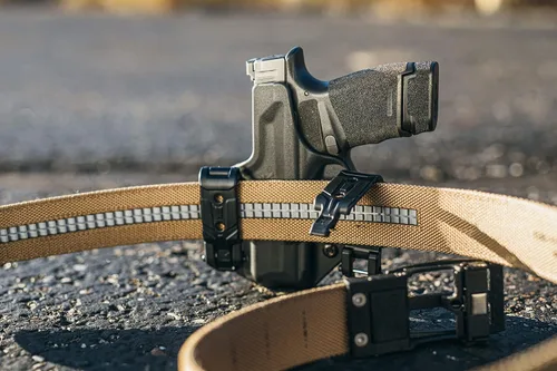 Vista 6 de Blade Tech-Holsters OWB Belt-Lok Mod (par) - Hecho en Estados Unidos - Accesorio de cinturón OWB de liberación rápida para fundas Blade-Tech Total