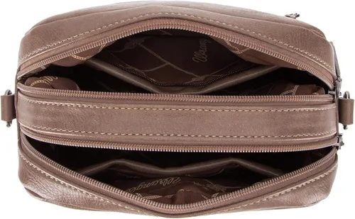 Vista 5 de Wrangler Bolsos cruzados para mujer, bolso de cámara a la moda con correa ancha