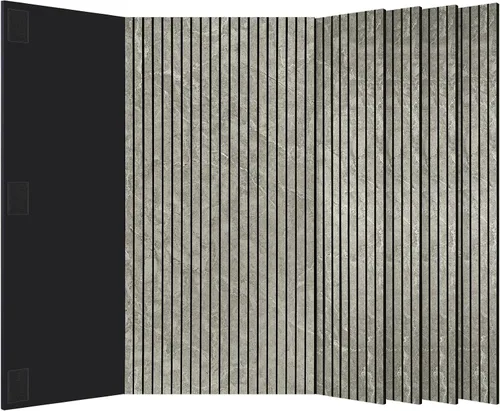 Vista 12 de BUBOS Paquete de 5 Paneles Acústicos Grandes, 47.2" X 23.6" X 0.4" Panel de Pared Acústico, Paneles de Espuma Autoadhesivos a Prueba de Sonido