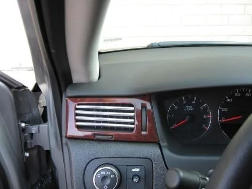Vista 6 de compatible con 1999 – 2002 DAEWOO LEGANZA CROMADO A/C VENT TRIM MOLDES 2000 2001 99 00 01 02