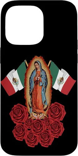 Vista 21 de Funda para iPhone 16 Nuestra Señora Virgen De Guadalupe Virgen María Mexicana