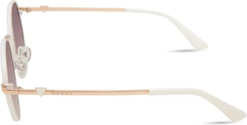 Vista 3 de GUESS Gafas de sol redondas clásicas para mujer