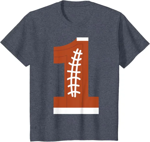 Vista 56 de 1st Birthday Football Ball Boys Camiseta de regalo de 1 año Negro