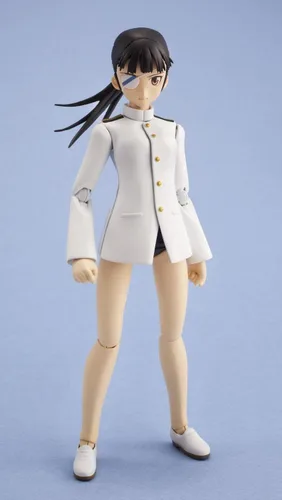 Vista 2 de Bandai Tamashii Nations Mio Sakamoto Miyafuji Shin Den Versión Strike Witches - Armor Girls Project