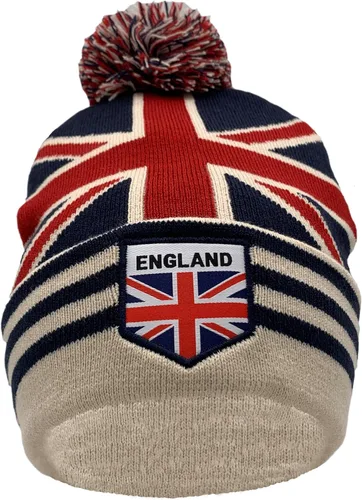 Vista 12 de COUVER Gorro con pompón de equipo de fútbol