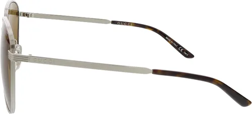 Vista 3 de Gucci GG0945SA-003 Gafas de sol de aviador de lágrima plateada para hombre