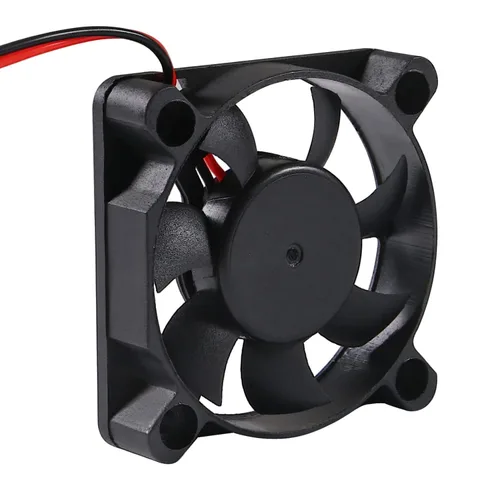 Vista 6 de Ventilador de refrigeración CC sin escobillas de 12 V 5010 de 1.969 x 1.969 x 0.394 in, ventilador de flujo de aire silencioso sin escobillas
