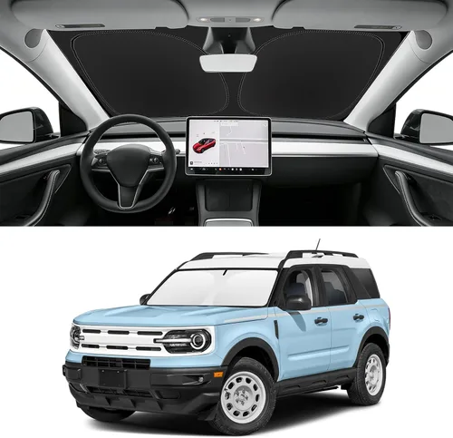 Vista 195 de Parasol plegable para parabrisas visor solar para ventana frontal accesorios de automóvil