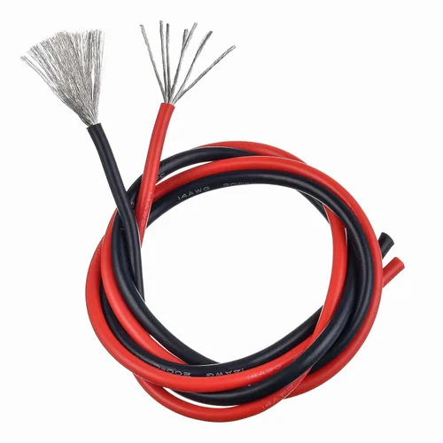 Vista 9 de BOJACK Alambre de silicona de calibre 10 de 10 pies rojo y 10 pies negro flexible 10 AWG alambre de cobre trenzado (paquete de 1 par)
