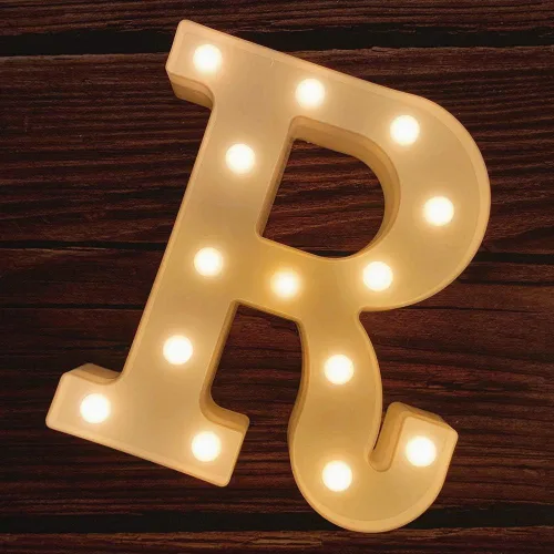 Vista 26 de MUMUXI Letras iluminadas de marquesina que funcionan con pilas, luces LED del alfabeto, para fiestas, bodas, cumpleaños, Navidad, decoración