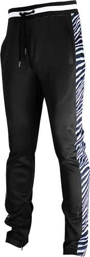 Vista 25 de SCREENSHOT Print TIE DYE Men Premium Streetwear Urban Track Pants - Modern Fit P11004-negro/leopardo
