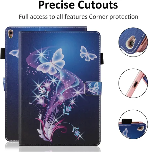 Vista 6 de Dteck Funda de 10.5 pulgadas para iPad Air 2019 (3ª generación, A2152 A2123 A2153) / iPad Pro 2017 (A1701 A1709) Tablet - Funda tipo cartera