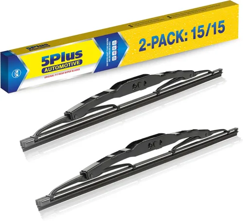 Vista 23 de 5 PLUS Escobillas Limpiaparabrisas de Repuesto de 13"+13" para Jeep Wrangler TJ 1997 1998 1999 2000 2001 2002 2003 2004 2005 2006 Calidad Original