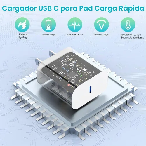 Vista 4 de Cargador para iPhone 16, [certificado MFi] Paquete de 3 cargadores rápidos USB C con cable USB C a USB C de 6 pies compatible con iPhone 16/16