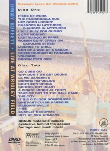 Vista 2 de Jimmy Buffett - Live at Wrigley Field Double Header