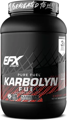 Vista 32 de EFX Sports Karbolyn Fuel Polvo de carbohidratos de absorción rápida Carga de carbohidratos, energía sostenida, recuperación rápida Sin