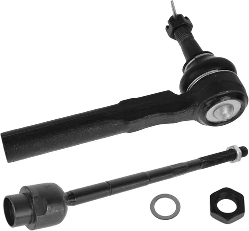 Vista 218 de TRQ Juego de barras de acoplamiento interiores delanteras de 2 piezas compatibles con Fiat 500 2012-2019