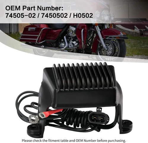 Vista 2 de 74505-02 Regulador de Voltaje Rectificador para Harley Touring 2002-2003