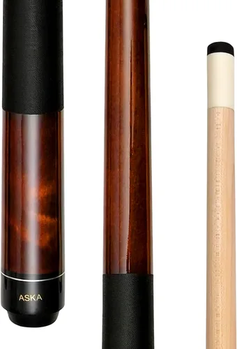 Vista 12 de ASKA Short Kids Cue Stick, Canadian Hard Rock Maple, 13mm Hard Tip