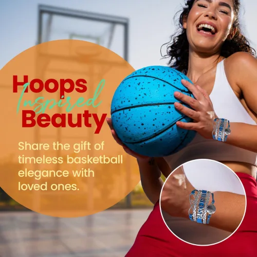 Vista 58 de Infinity Collection - Pulsera de baloncesto de regalo para equipos y jugadores