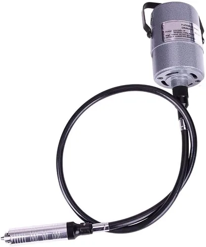 Vista 2 de Amoladora de eje flexible Carver Herramienta giratoria para tallar Herramientas multifunción para trabajar el metal, control de pedal de pie, 30