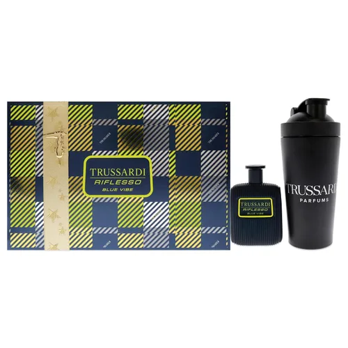 Vista 6 de Trussardi Riflesso Blue Vibe Men 3.4 oz EDT Spray, 1oz EDT Spray Set de regalo de 2 piezas
