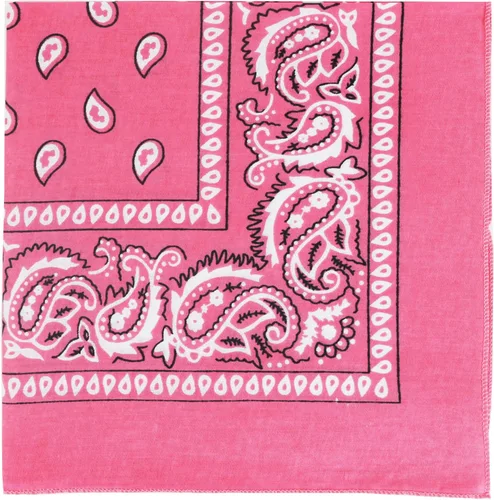Vista 33 de Motique Accessories Bandana de algodón de 22 pulgadas con estampado cachemira