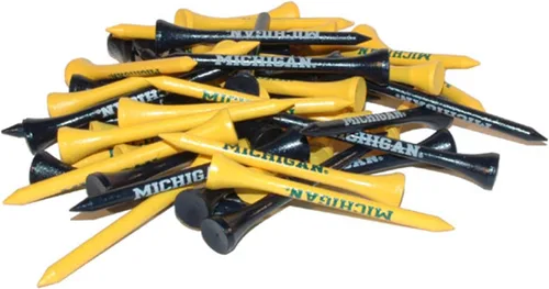 Vista 20 de Team Golf NCAA Unisex-Adult Team Golf NCAA 2-3/4" Golf Tees, 50 Pack, Regulation Size, Multi Team