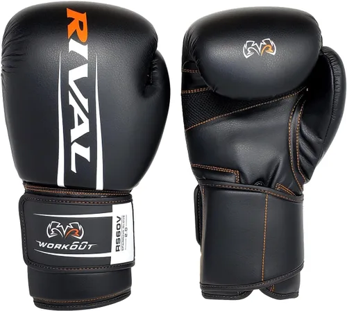 Vista 2 de Rival Boxing RS60V 2.0 Guantes de entrenamiento de boxeo, cierre de velcro - Superficie de golpeo más grande para máxima protección