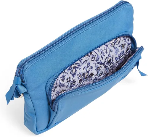 Vista 3 de Vera Bradley Bolso cruzado estilo hipster de algodón para mujer con protección RFID