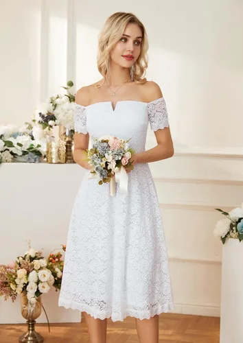 Vista 5 de GRACE KARIN Vestidos de invitada de boda para mujer, vestido de cóctel de verano 2023