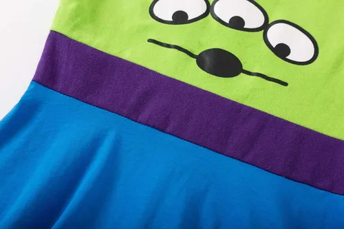 Vista 5 de Waruila Disfraz de alienígena para niñas pequeñas, disfraz de princesa para fiesta, regalo de cosplay