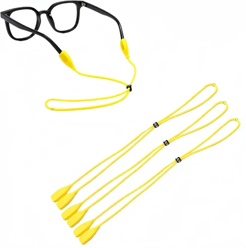 Vista 8 de Correa ajustable para gafas, diseño elástico y elástico, adecuado para gafas de miopía, lentes de sol, gafas deportivas