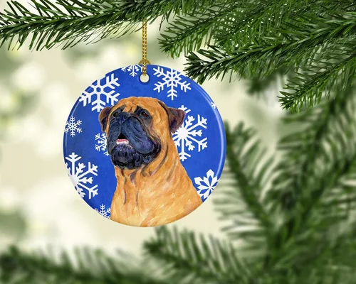 Vista 91 de Caroline's Treasures Cavalier Spaniel - Adorno de cerámica para colgar en el árbol de Navidad, para el hogar, Navidad, fiestas, regalo, 3 pulgadas