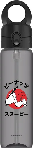 Vista 26 de RhinoShield AquaStand - Botella magnética de 27 onzas, botella de agua de Tritan con tapa con popote, botella deportiva con mango compatible