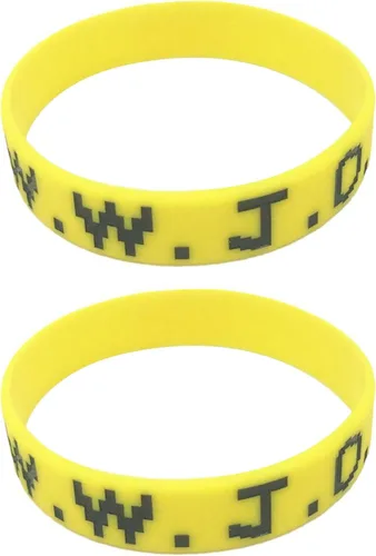 Vista 57 de Long tiantian WWJD - Pulsera con texto en inglés «What Would Jesus Do», pulseras WWJD para mujeres, pulseras W.W.J.D para hombres, joyería