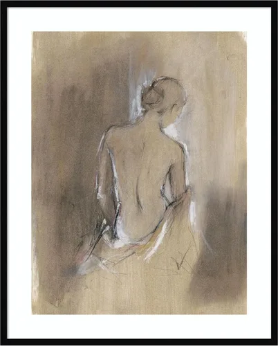 Vista 28 de Amanti Art Lienzo decorativo para pared, 24 x 20 pulgadas, figura contemporánea adornada II por Ethan Harper, arte de pared de personas, decoración