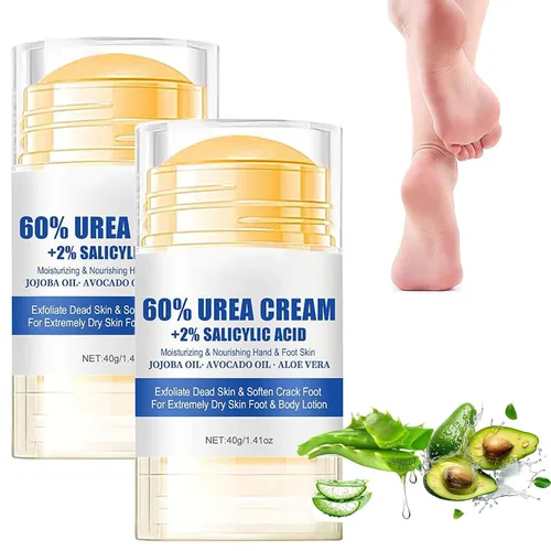 Vista 6 de 2025 Nueva crema para pies hidratante y antigrietas al 60% de urea, hidratante y alivia las grietas y la sequedad, la loción para pies en el talón