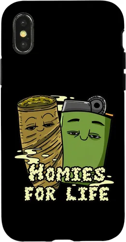 Vista 5 de Lighter Joint Funny Marijuana Cigarette Lighter Stoner Gift Case for iPhone 17