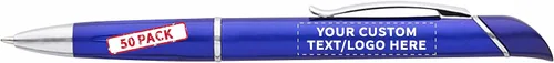 Vista 23 de DISCOUNT PROMOS Allende Twist - 10 bolígrafos de plástico con resaltador, elegante, duradero, tinta negra, color negro