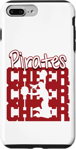 Vista 12 de Pirates Cheer Back to School Cheerleading Spirit M Case for iPhone 17