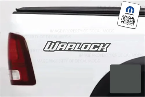 Vista 10 de Adhesivo gráfico Warlock Bedside para Dodge Ram (juego de 2) [rosa bebé] - CSOFTPINK SD3W0