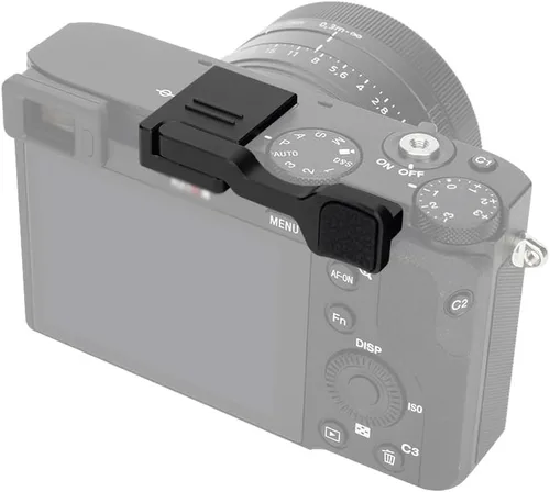 Vista 7 de JJC LHP-1 - Pantalla cuadrada de metal para lente y agarre plegable para cámara digital Sony RX1R III RX1RIII RX1R3
