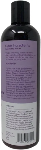 Vista 2 de Kin and Kind - Champú y acondicionador natural para perros y gatos, champú de avena y lavanda, acondicionador hidratante de manteca de karité sin