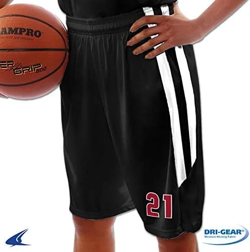 Vista 2 de CHAMPRO Women's Dri Gear Muscle Basketball Shorts