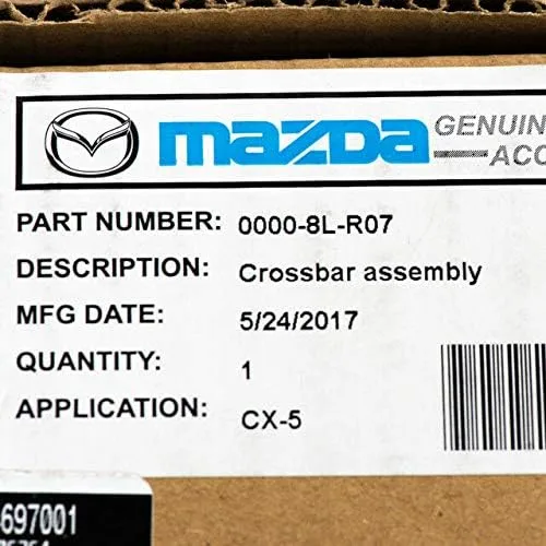 Vista 6 de Mazda Genuine Barras transversales para porta