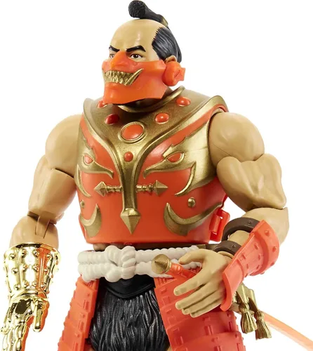 Vista 2 de Masters of the Universe Masterverse Jitsu - Figura de acción con accesorios, MOTU de 7 pulgadas, regalo coleccionable